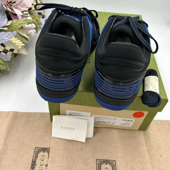 Men’s Gucci, limited edition basket sneakers, size 10 made in Italy - Picture 9 of 11